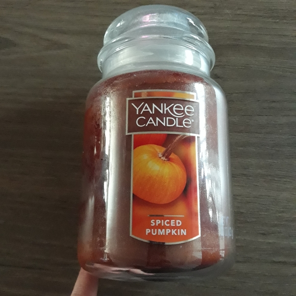 Yankee Candle Accents 22 Oz Yankee Candle Spiced Pumpkin Poshmark